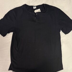Zara Men's Classic Black Tee